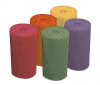 Impregnated coloured rolls